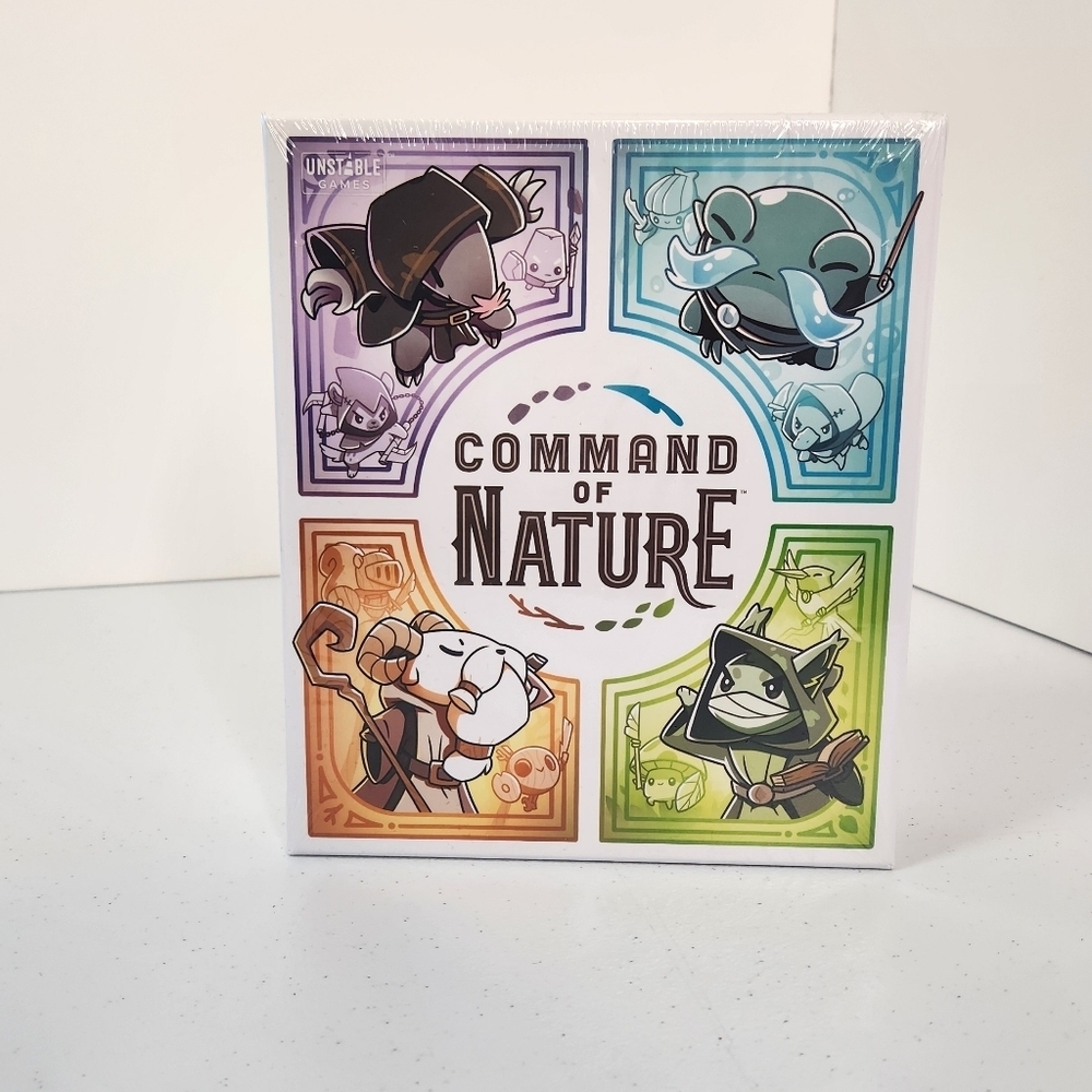 Command of Nature strategy Board Game New Sealed Kickstarter